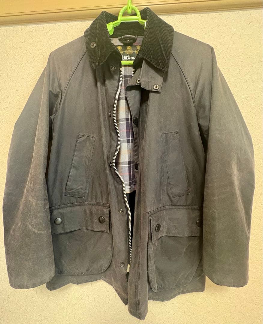 お*け様 Barbour ビデイルSLコーデュロイ襟　36
