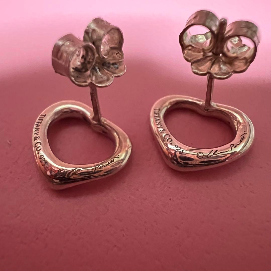 Tiffany ティファニー　オープンハート　ピアス