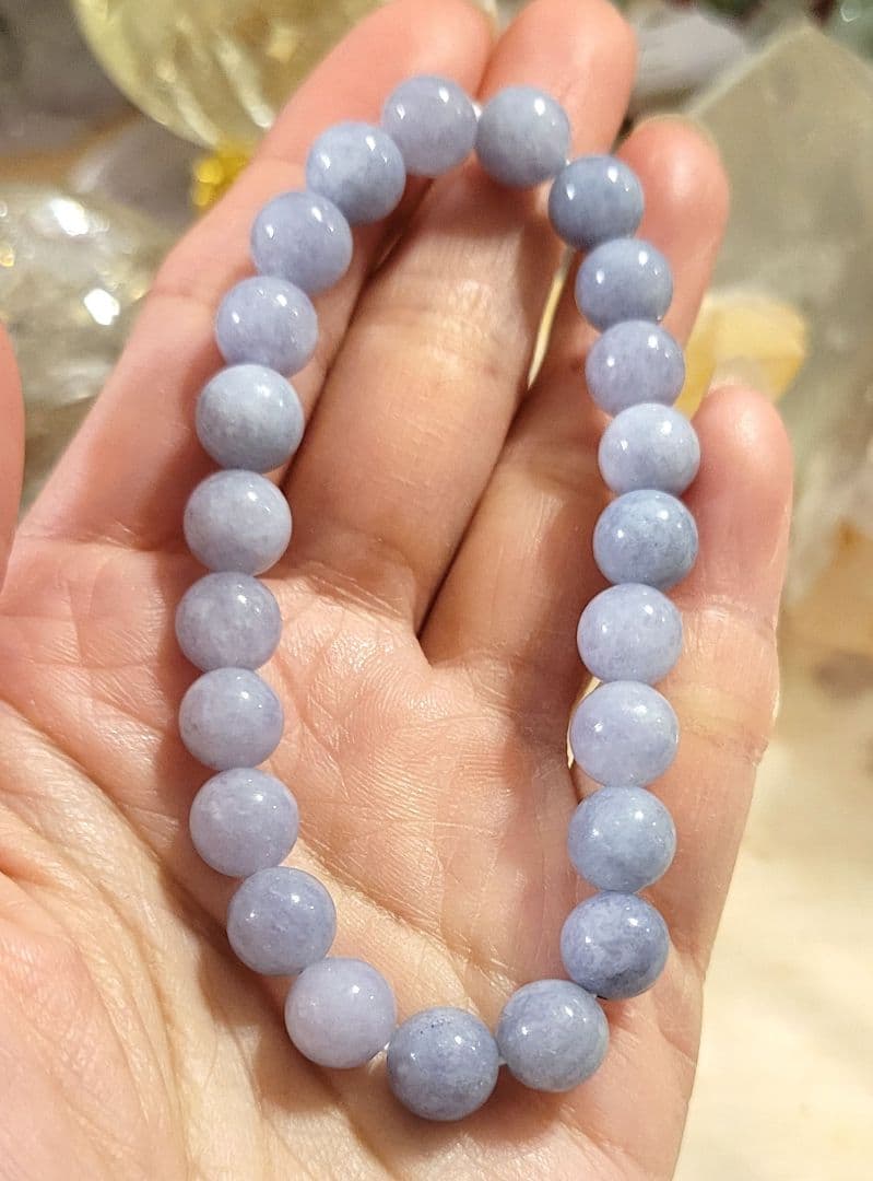 ☆！別格！極上品！レア！☆糸魚川ラベンダー翡翠ブレスレット☆