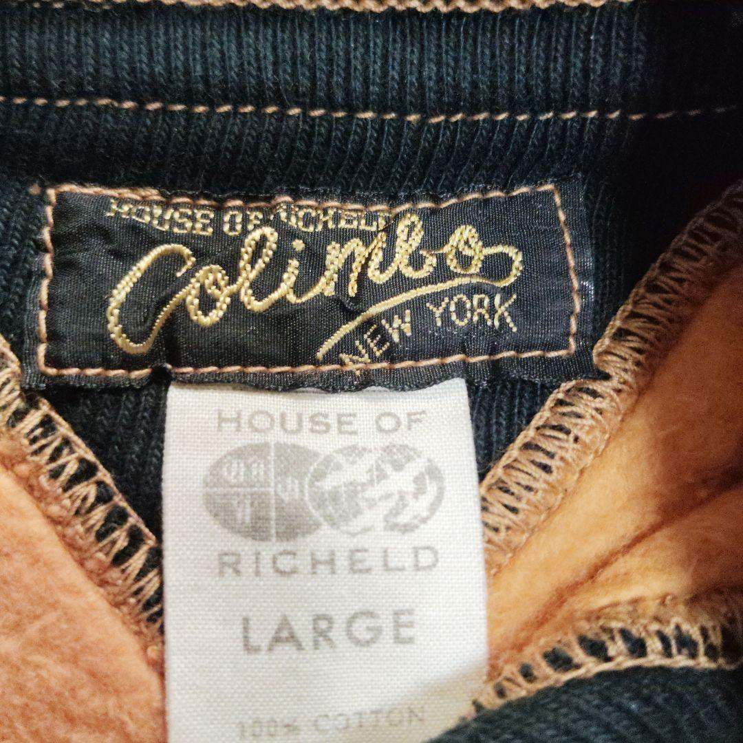 コリンボ　ツートンパーカー(Lサイズ