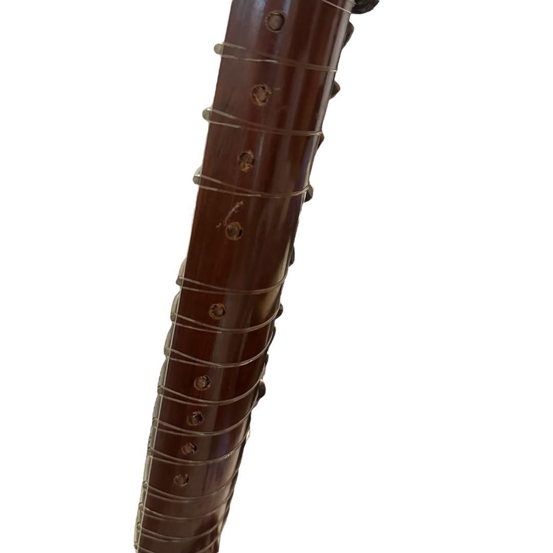 インド　民族楽器　シタール