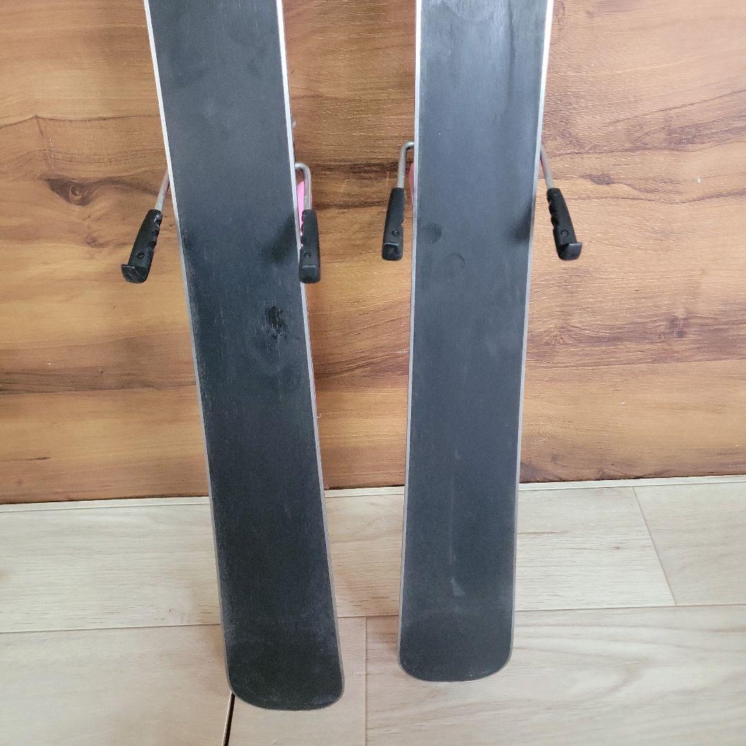 KAZAMA カザマ スキー 4点セット 106cm キッズ用 ジュニア ピンク