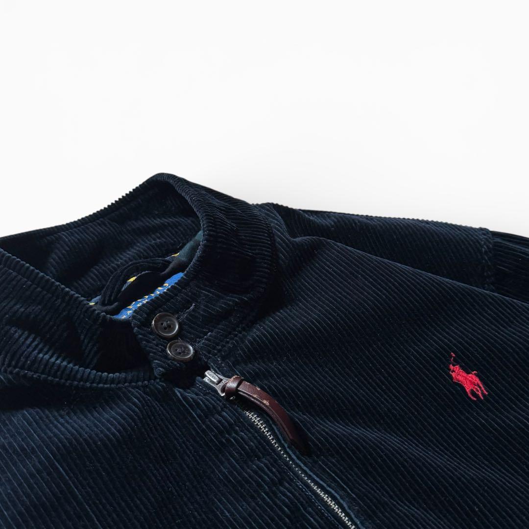 1732◆ポロ・ラルフローレン コーデュロイジャケット 濃紺 L
