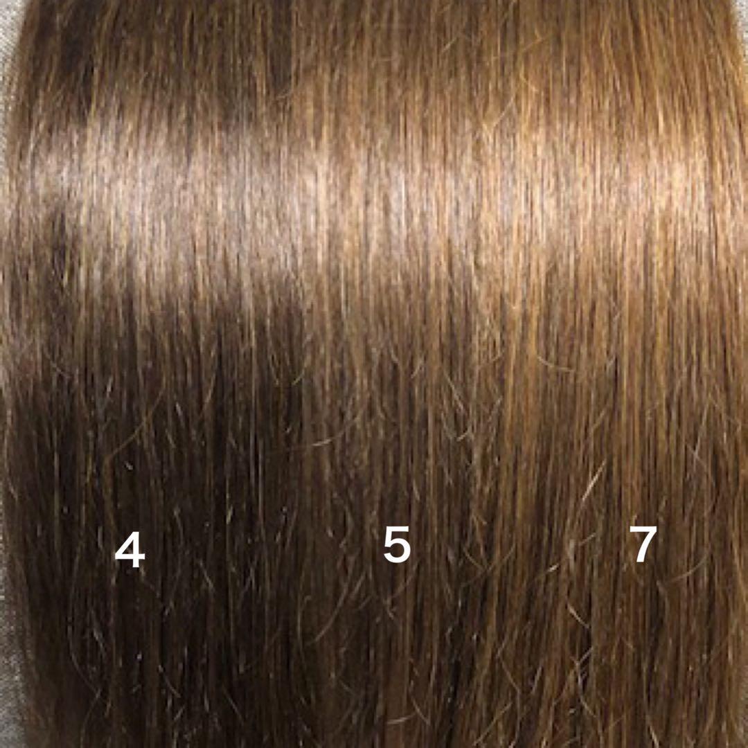 シールエクステ 52 ロングストレート　カラーエクステ