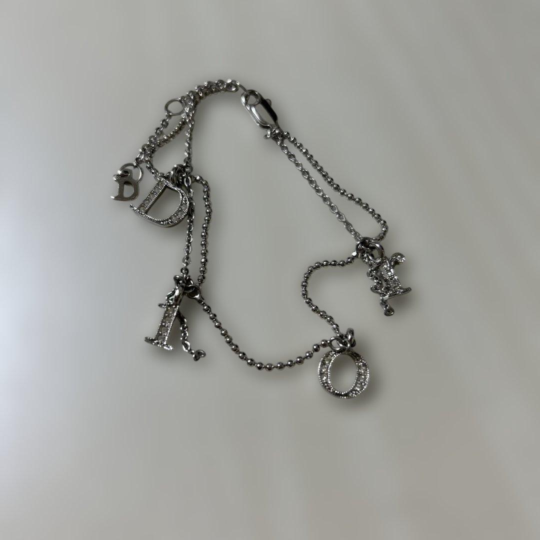 DIOR クリスチャンディオール ブレスレット レディース ラインストーン