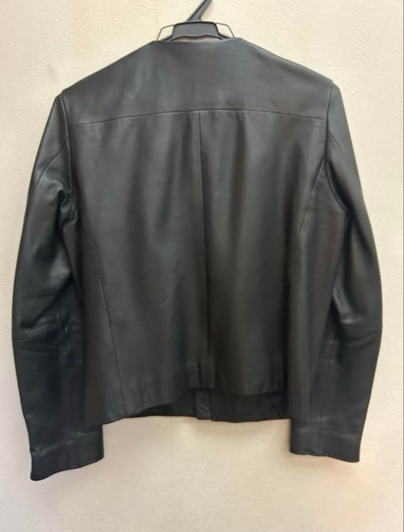 UNITED ARROWS ブラックレザージャケット38