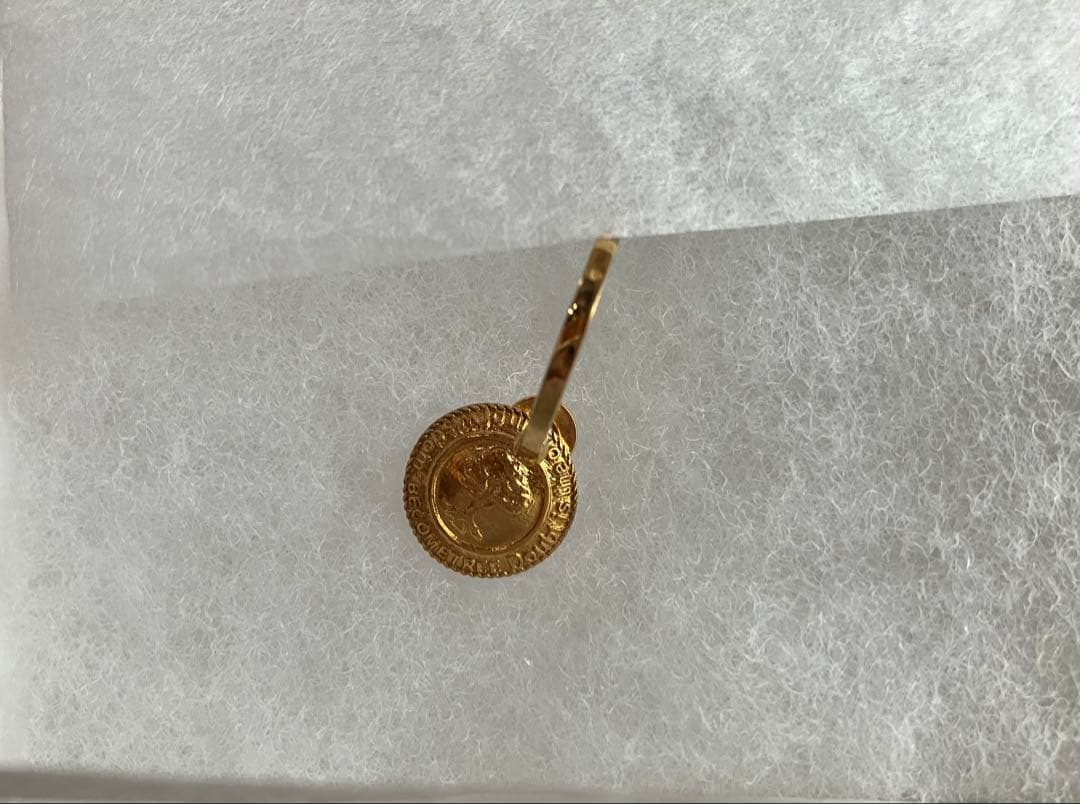 BECOME TREE 型ゴールドピアス