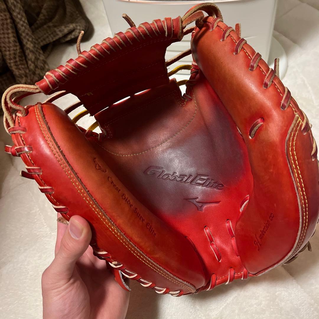 ミズノ　グローバルエリート　硬式用キャッチャーミット　H selection∞