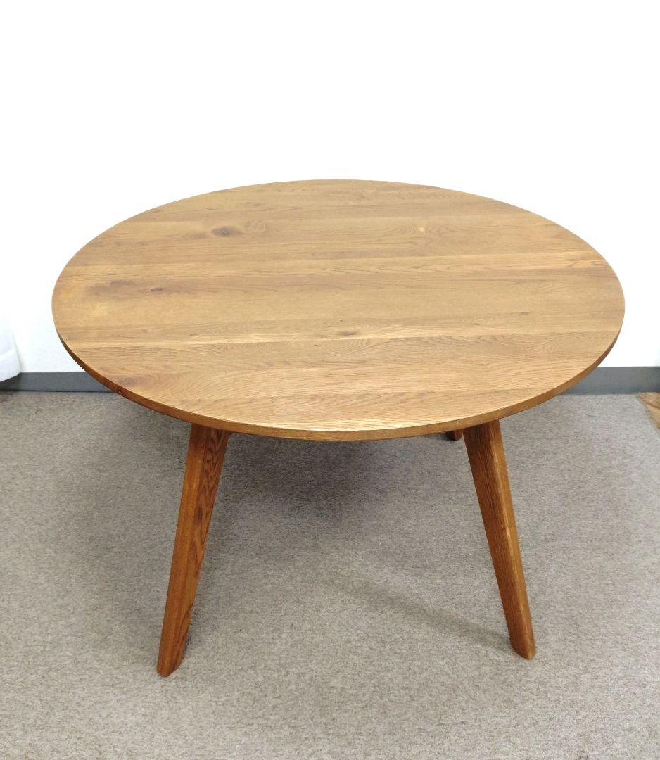 unico ウニコ ADDAY アディ ラウンド ダイニングテーブル 100幅