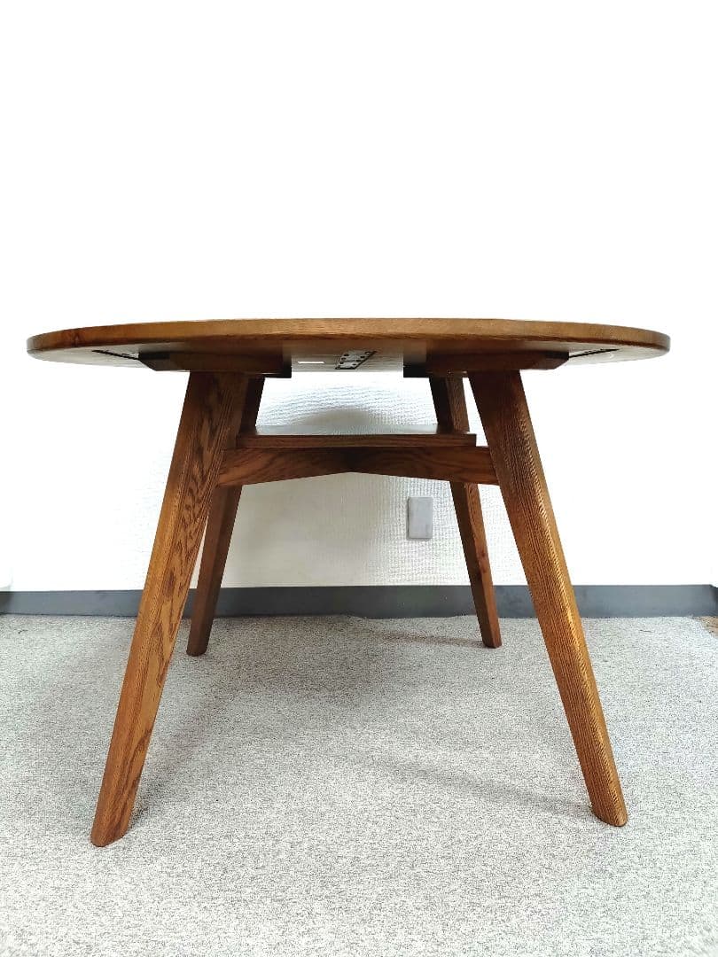 unico ウニコ ADDAY アディ ラウンド ダイニングテーブル 100幅