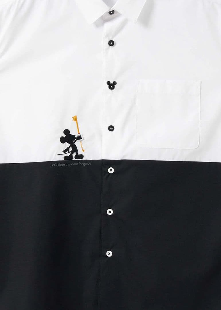 キングダムハーツ　いっしょに鍵をかけよう！｜ルーズフィット半袖シャツ　XL