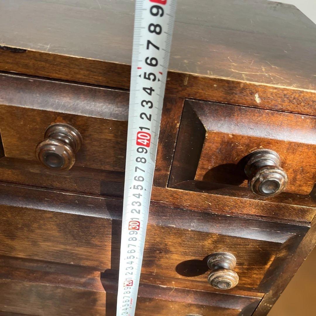 【ビンテージ】 小型チェスト 3段 / 北海道民芸家具