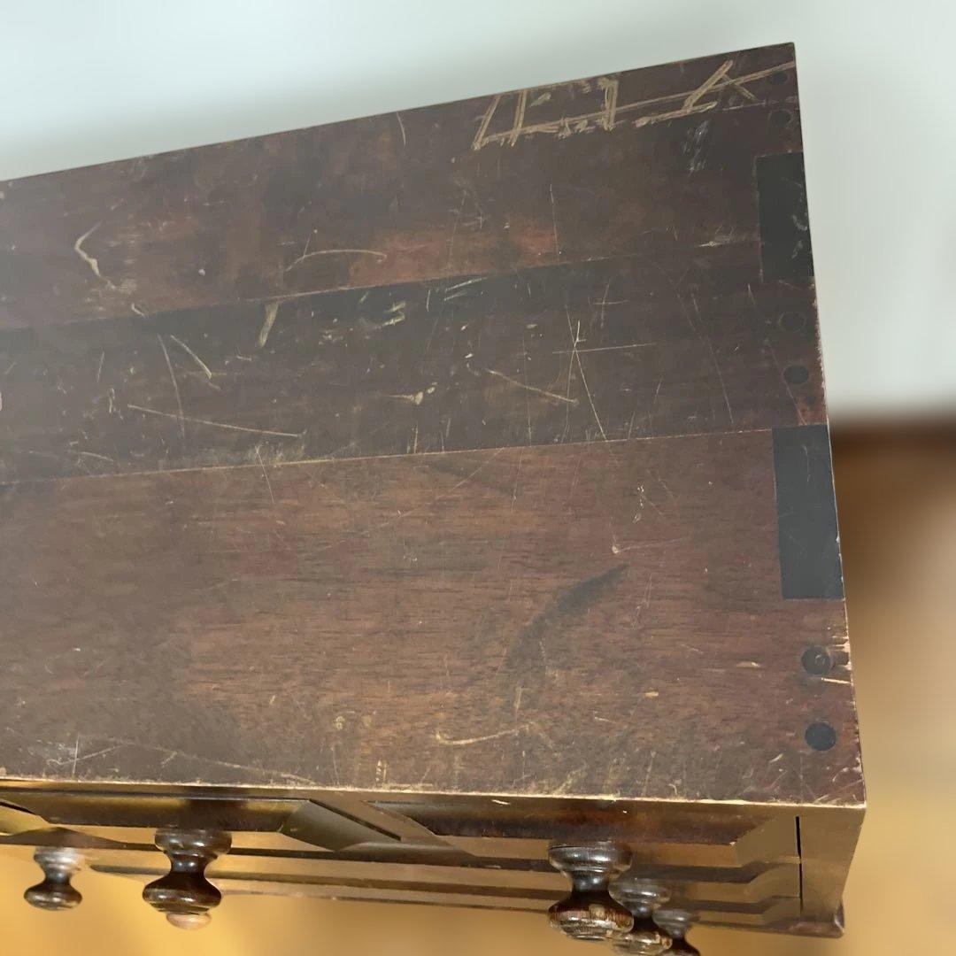 【ビンテージ】 小型チェスト 3段 / 北海道民芸家具