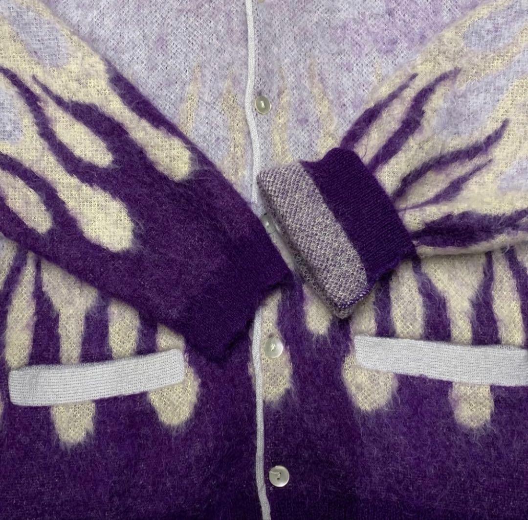 美品 RADIALL モヘヤ カーディガン