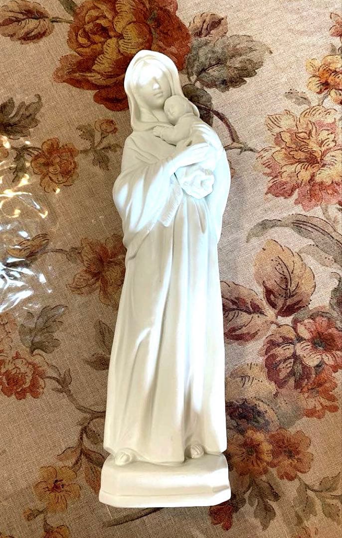 聖母子像 約31cm
