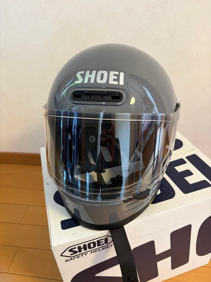 40U　SHOEI グラムスター バサルトグレー　Lサイズ