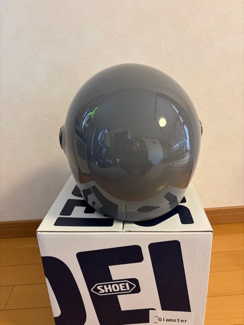 40U　SHOEI グラムスター バサルトグレー　Lサイズ