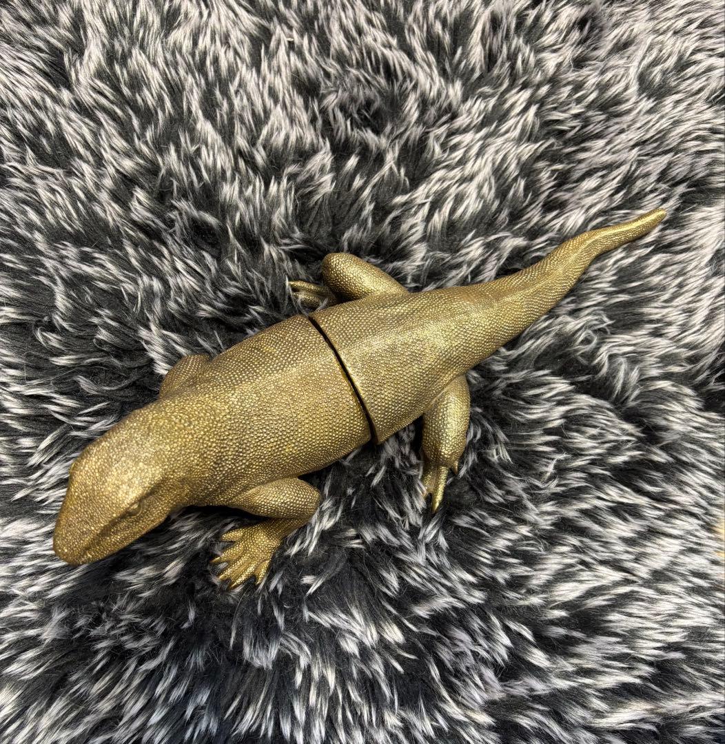 【廃盤】KARE リザードブックエンド　トカゲ45cm