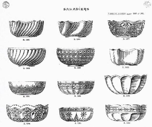 オールド・バカラ 上級モデル 大型 26cm 1.9kg 鉢 サラダボウル
