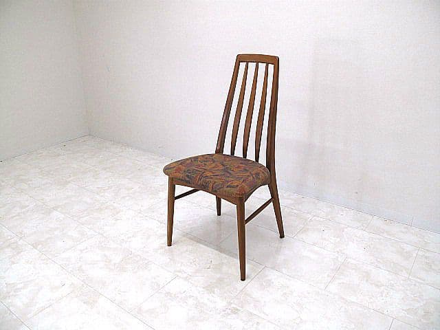 北欧ヴィンテージ ニールスコフォード「エヴァ」 チーク材チェア　ダイニングチェア