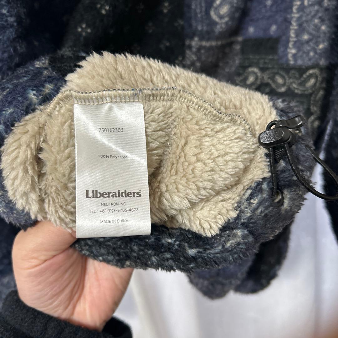 A*o様 Liberaidersフーディー パーカー プルオーバー ペイズリー柄