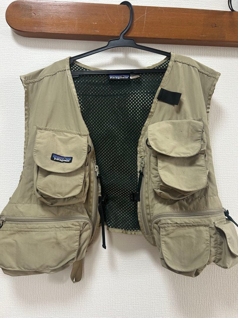 Patagonia フィッシングベスト ベージュ