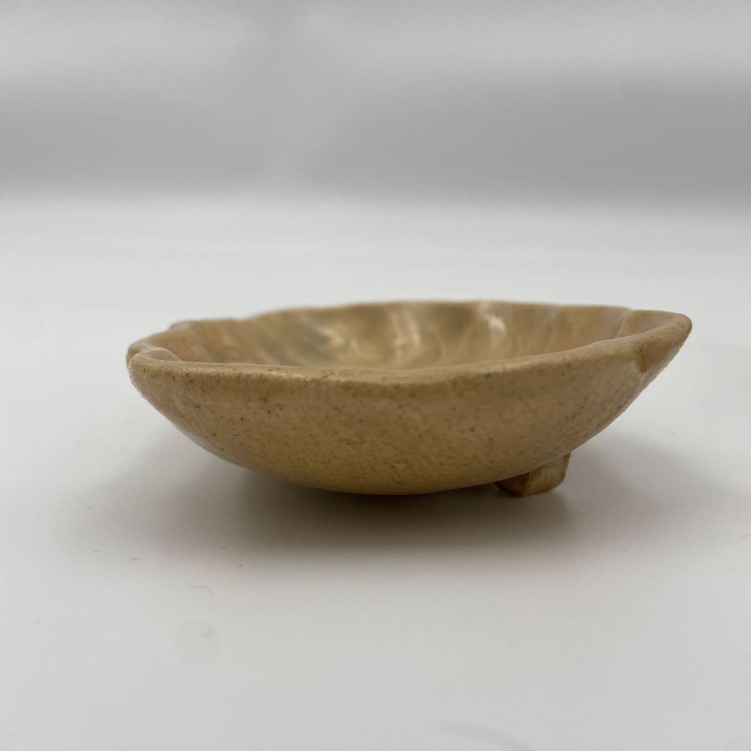 萩焼 向付 葉型 葉形 葉皿 銘々皿 5客 日本料理 料亭 割烹