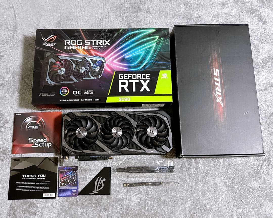 グラフィックボード・グラボ・ビデオカード ASUS ROG Strix GeForce RTX 3090 24GB