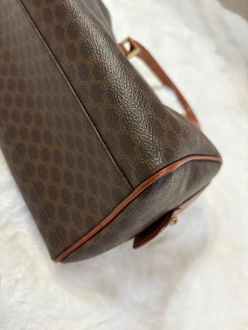 CELINE ヴィンテージ ボストン バッグ ハンドバッグ セリーヌ
