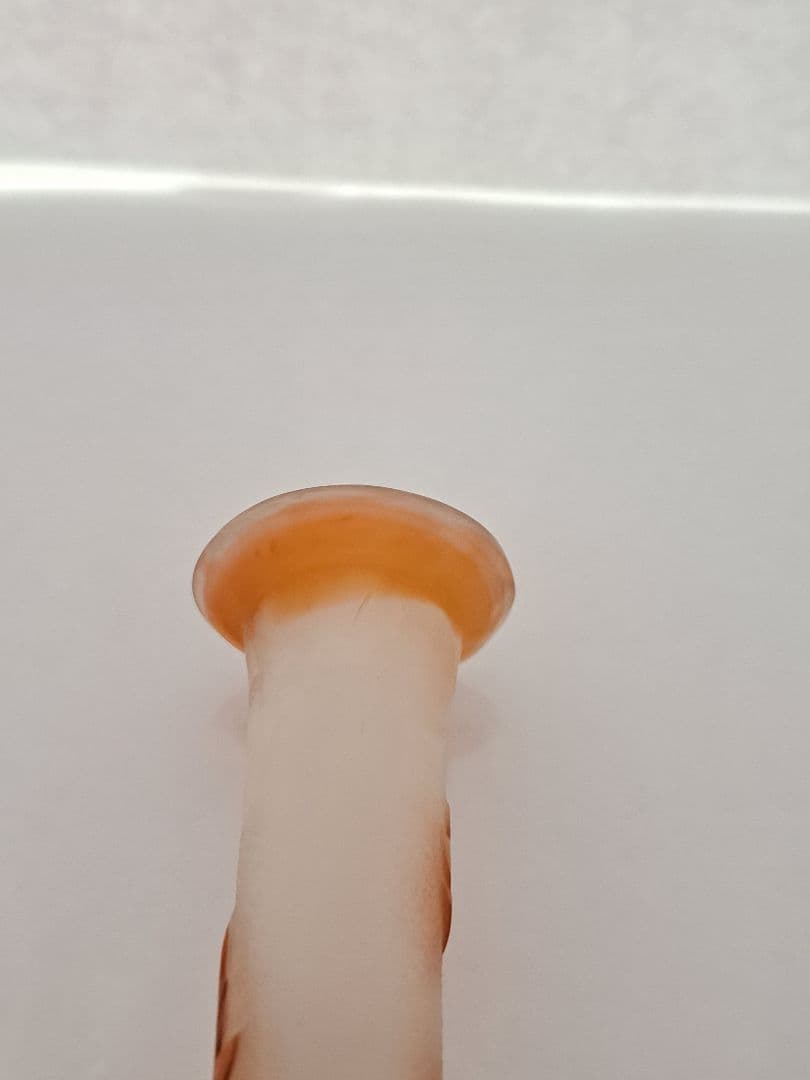 エミール・ガレ　クレマチス柄花瓶