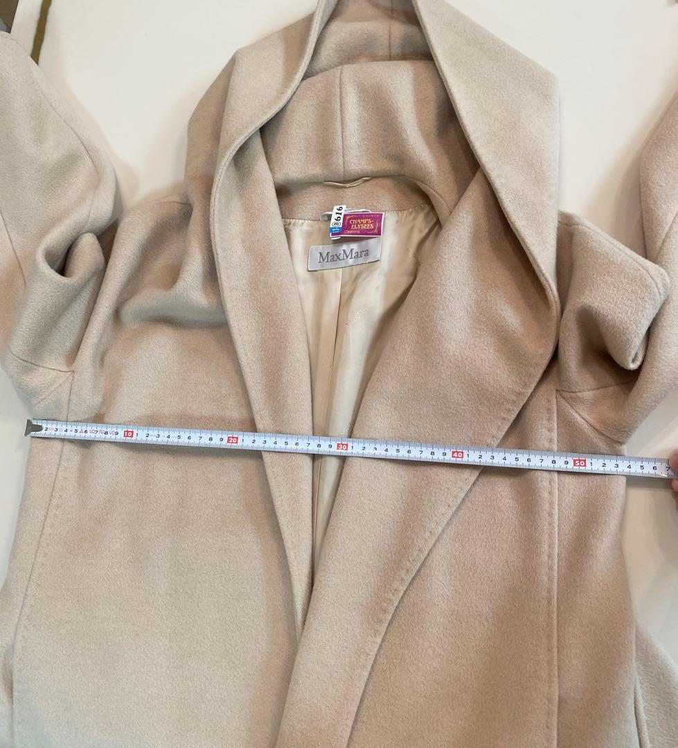 期間限定‼️新春セール‼️☆マックスマーラ☆フードコート　ベルテッド　ベージュ　38