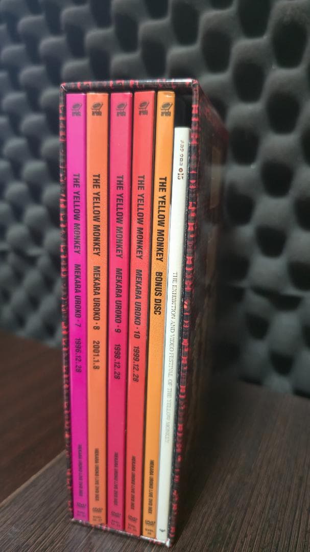 THE YELLOW MONKEY メカラウロコ LIVE DVD BOX 初版