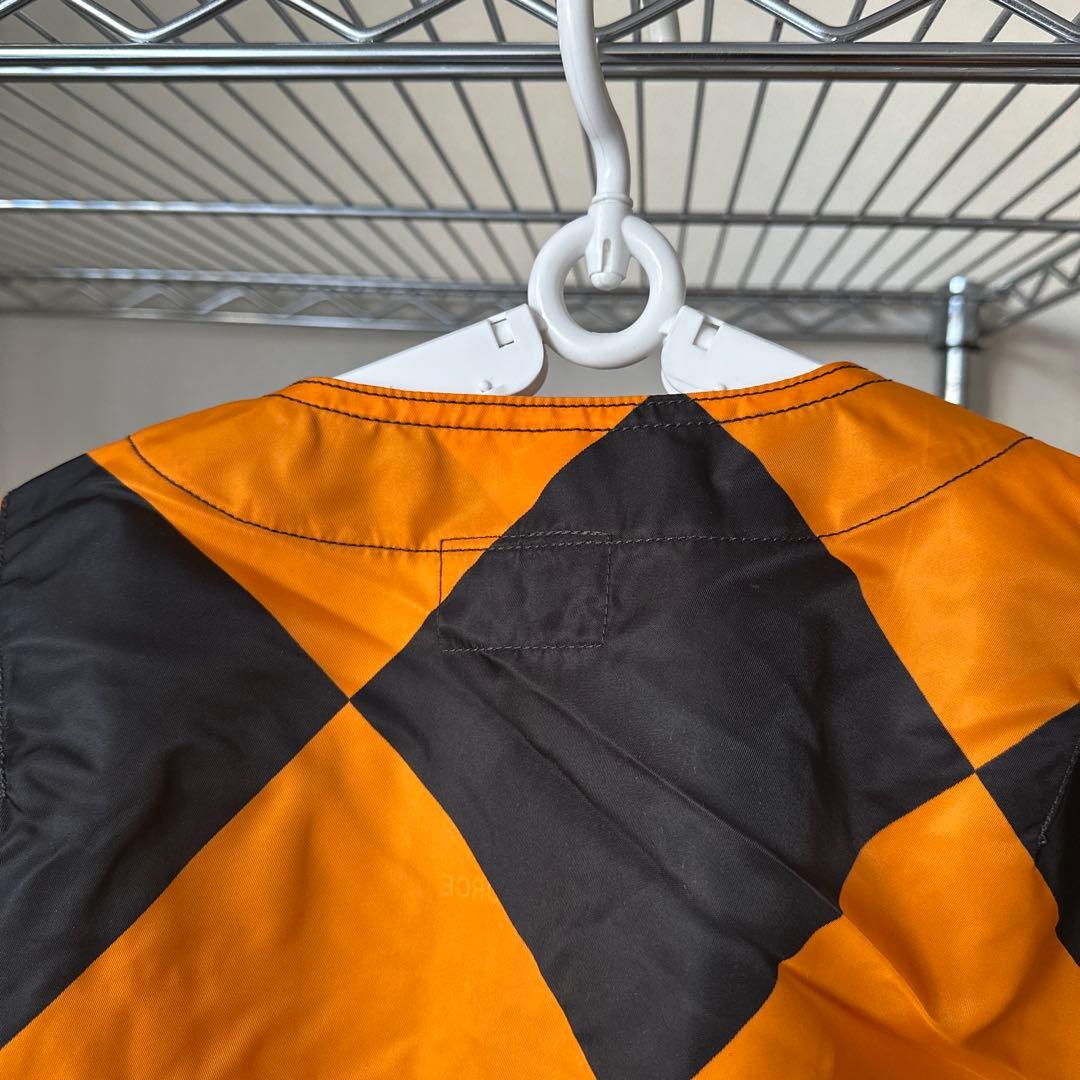 MサイズG-1 ラインクルーマンジャケット オレンジsimons
