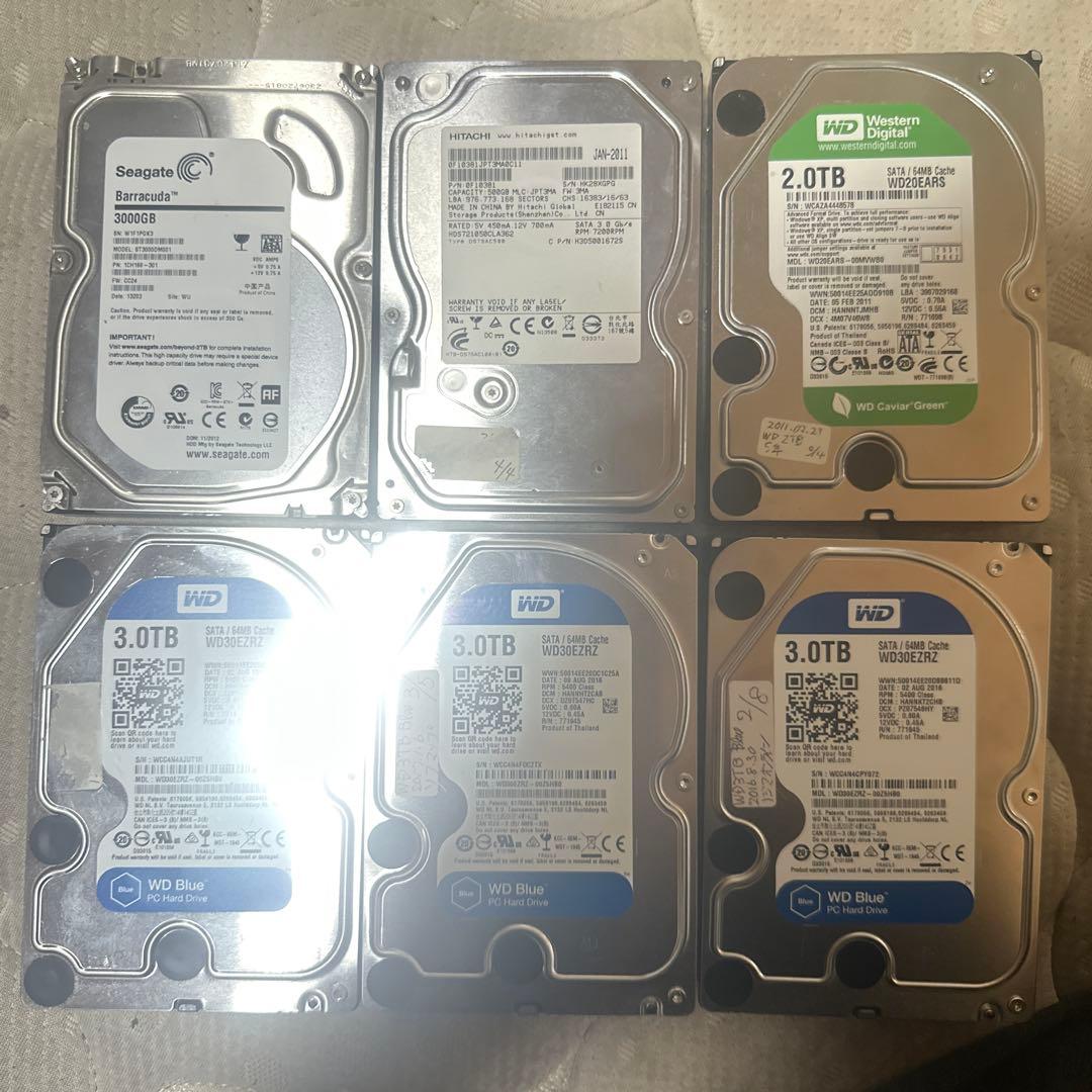 よ*す様 破格　ハードディスクドライブセット 300GB/2TB/3TB