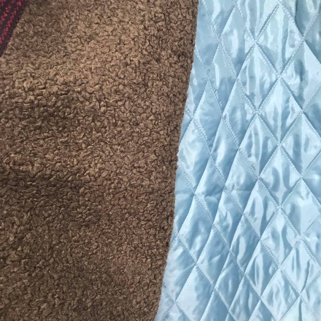 【未使用】アットダーティー　ブルゾン　L　オンブレチェック