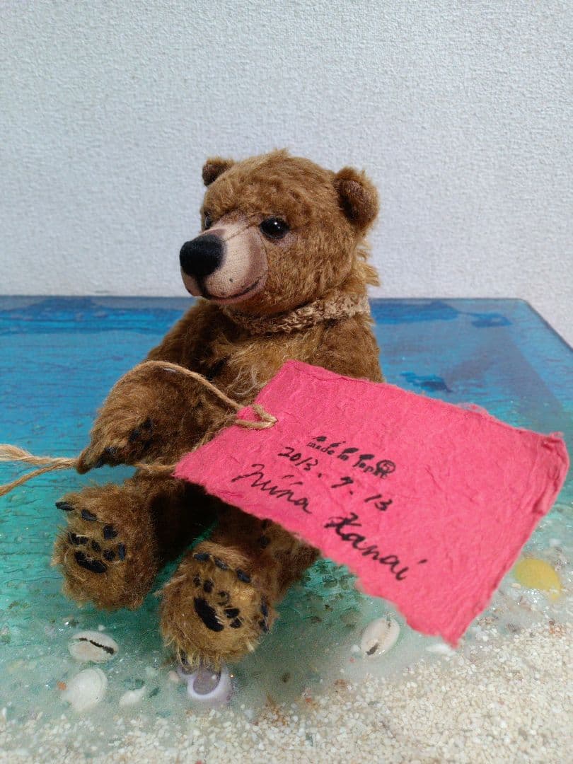 アーティストベア 金井二ー奈　nico⑤　テディベア 作家