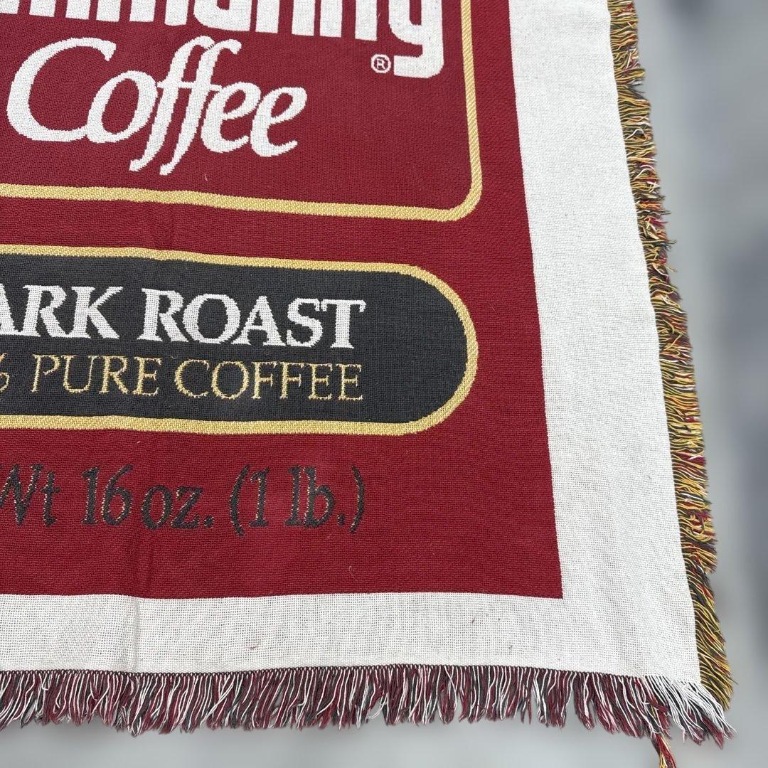 コミュニティコーヒー　マルチカバー　ソファカバー　ラグ　185x124