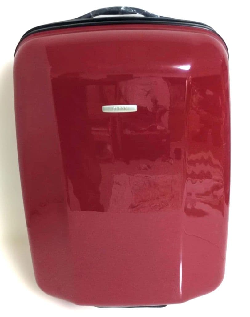 TITAN キャリーカート 4輪 レッド