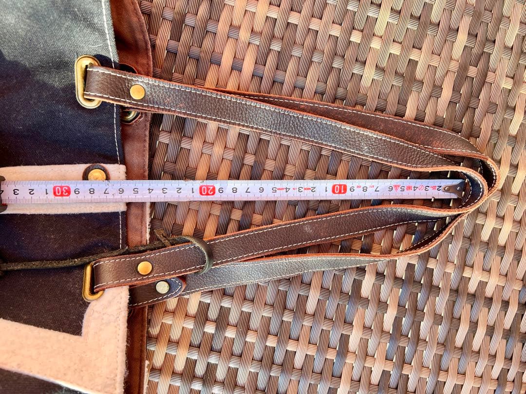 美品⭐︎競走馬使用済　競馬　ゼッケンバッグ　本革　名馬のヘア付き　社台SS 購入品