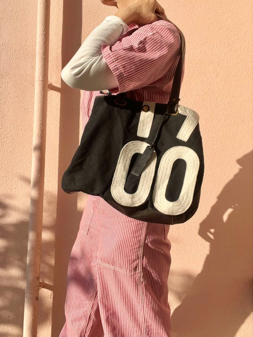 美品⭐︎競走馬使用済　競馬　ゼッケンバッグ　本革　名馬のヘア付き　社台SS 購入品