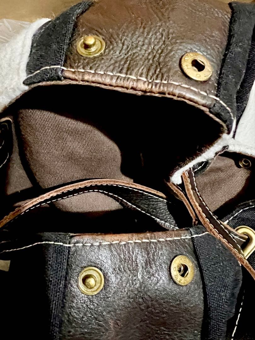 美品⭐︎競走馬使用済　競馬　ゼッケンバッグ　本革　名馬のヘア付き　社台SS 購入品