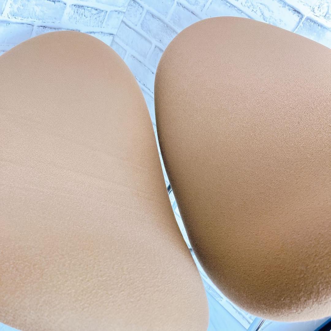 【おしゃれ】オレンジスライスチェア　ピエール・ポーリン　ブラウン　洗浄済み★