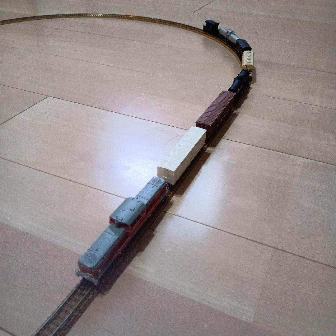 TOMIX レールセットB DD51ディーゼル機関車 貨物列車