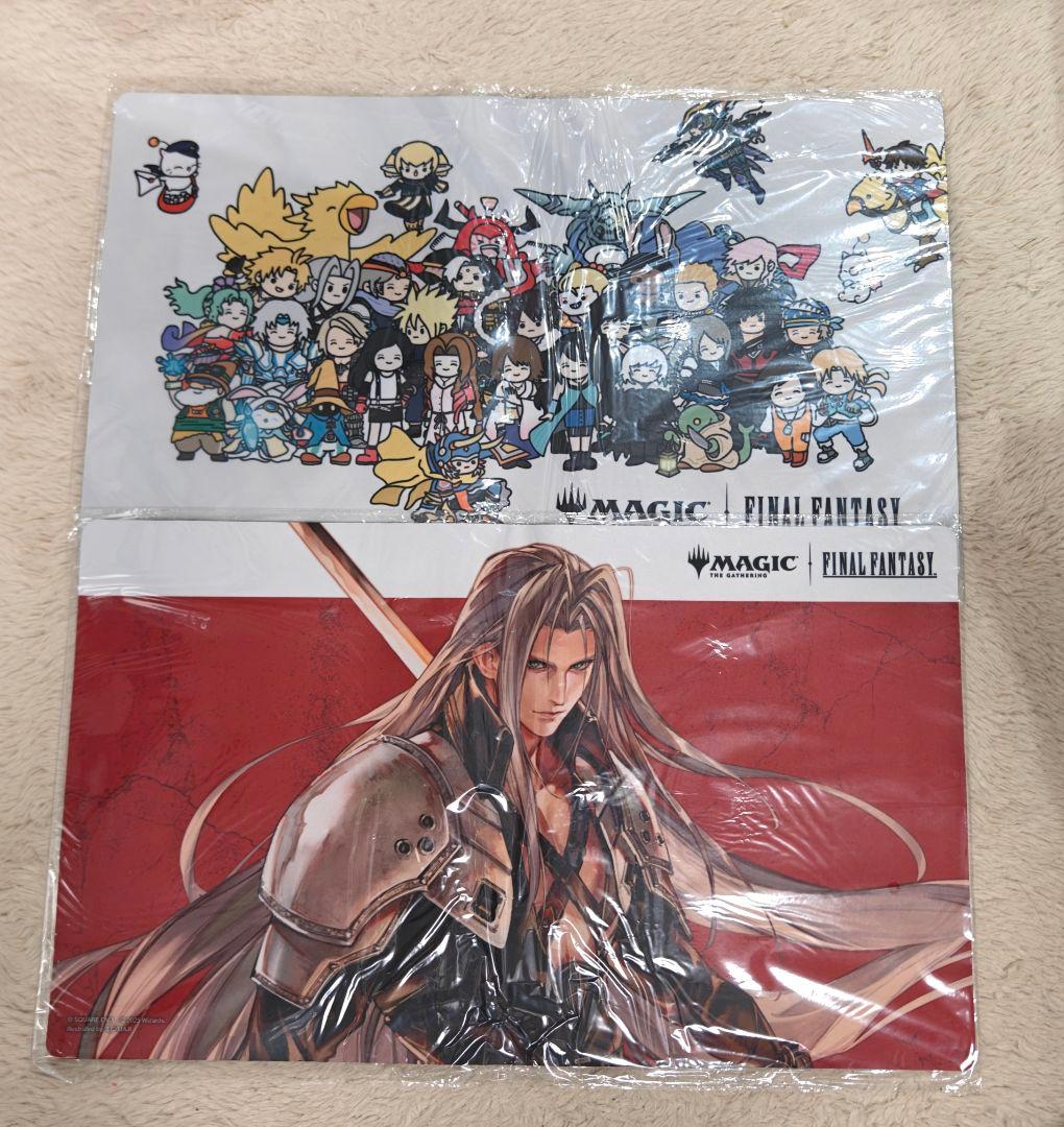 MTG FFコラボ ちびキャラ プレイマット セフィロス未開封