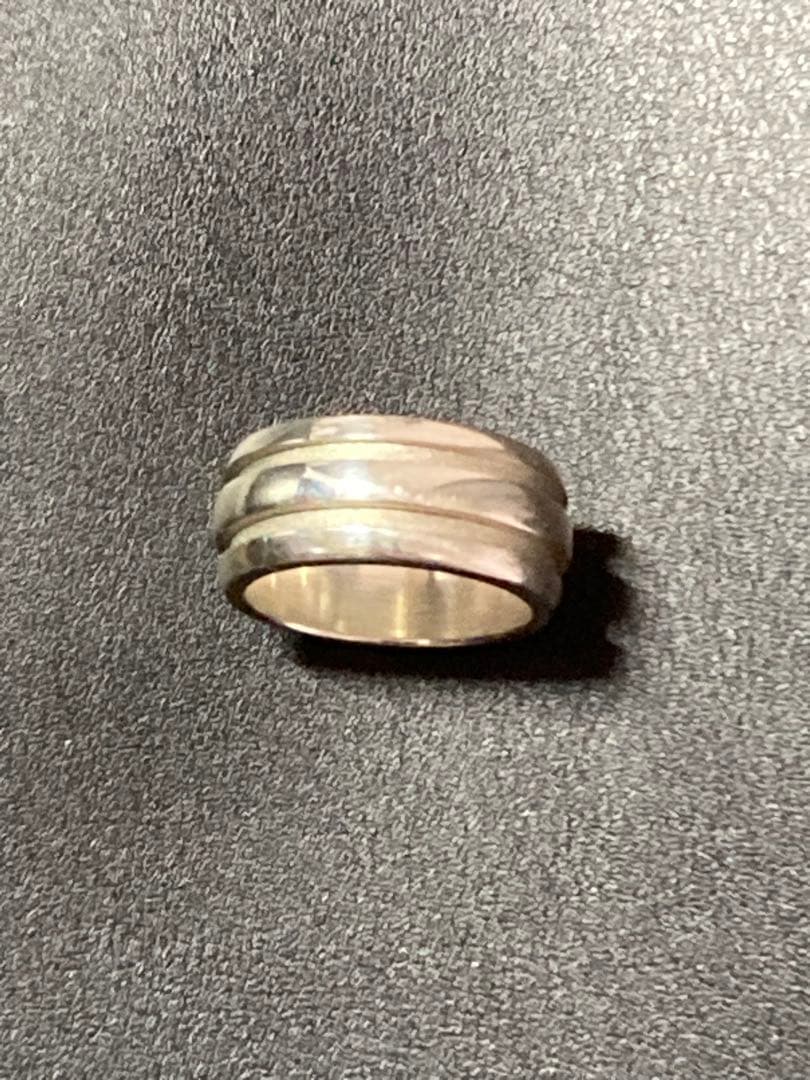 ティファニー　 TIFFANY 13号 グルーブド ダブルリング