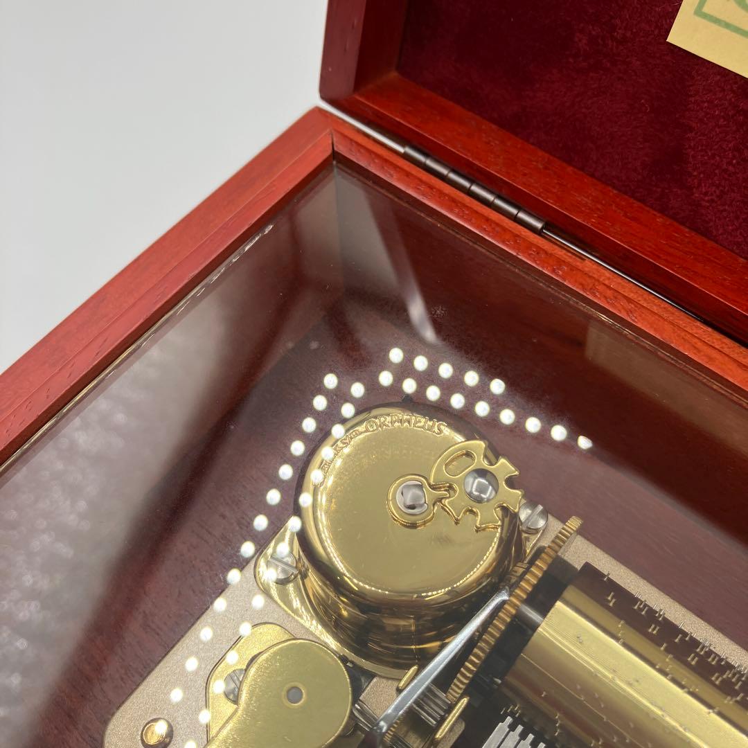 SANKYO オルフェウス 50NOTE モルダウ　オルゴール 3Parts 箱