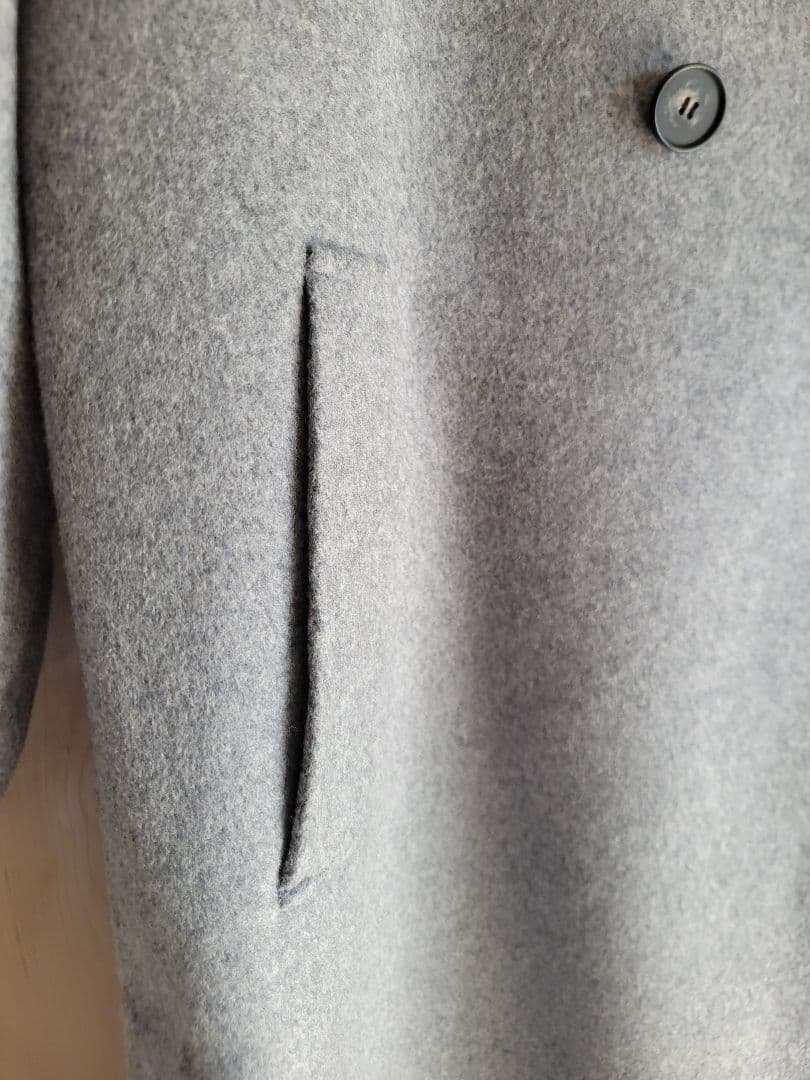 品切れ　23区 MANTECOPure チェスターコート　アウター　M　グレー