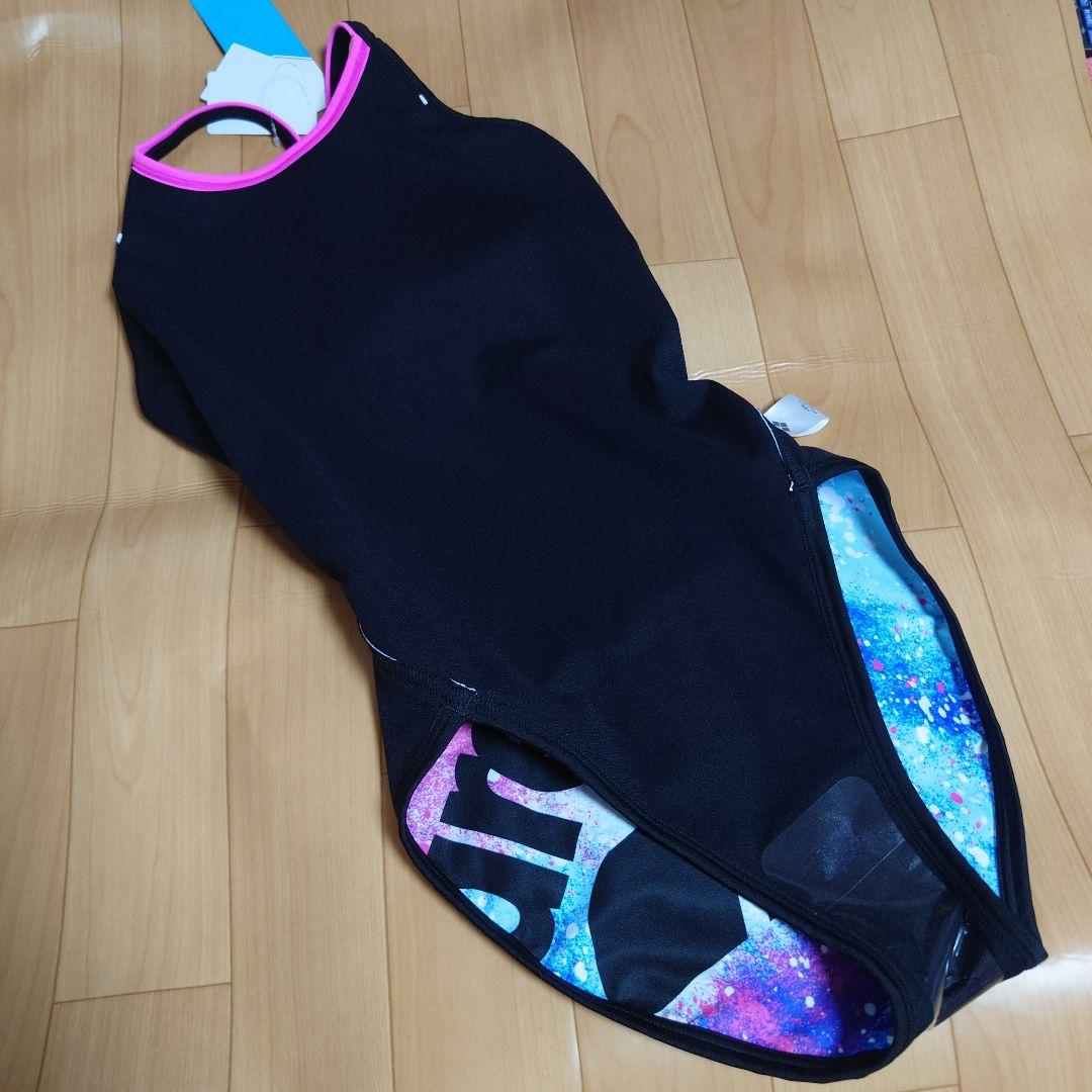 Ｏサイズ 新品未使用 arena 宇宙柄 ワンピース水着 レディース