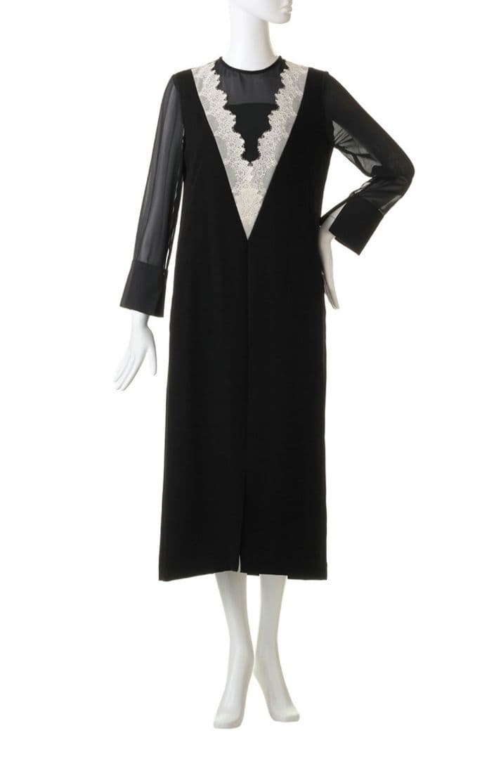 特別値下げ！LOKITHO ロキト　ブラックフォーマルレースワンピース