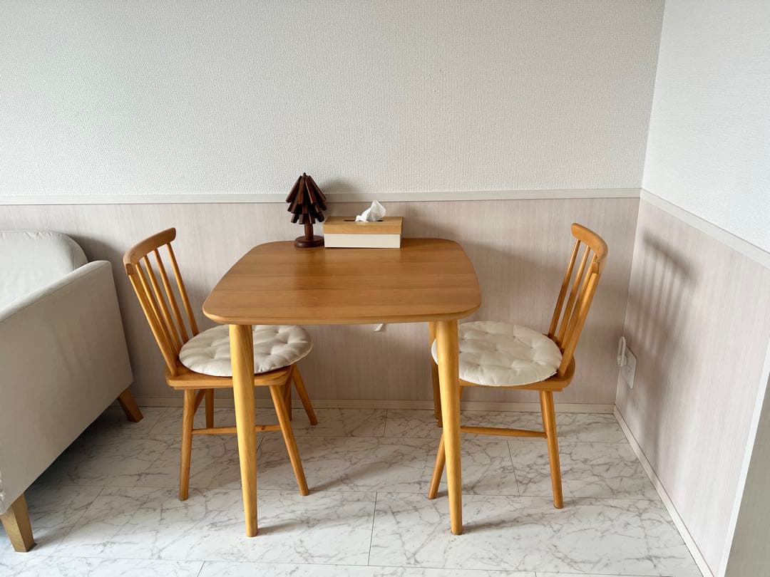 都内配送相談)ニトリ　ダイニングテーブルセット